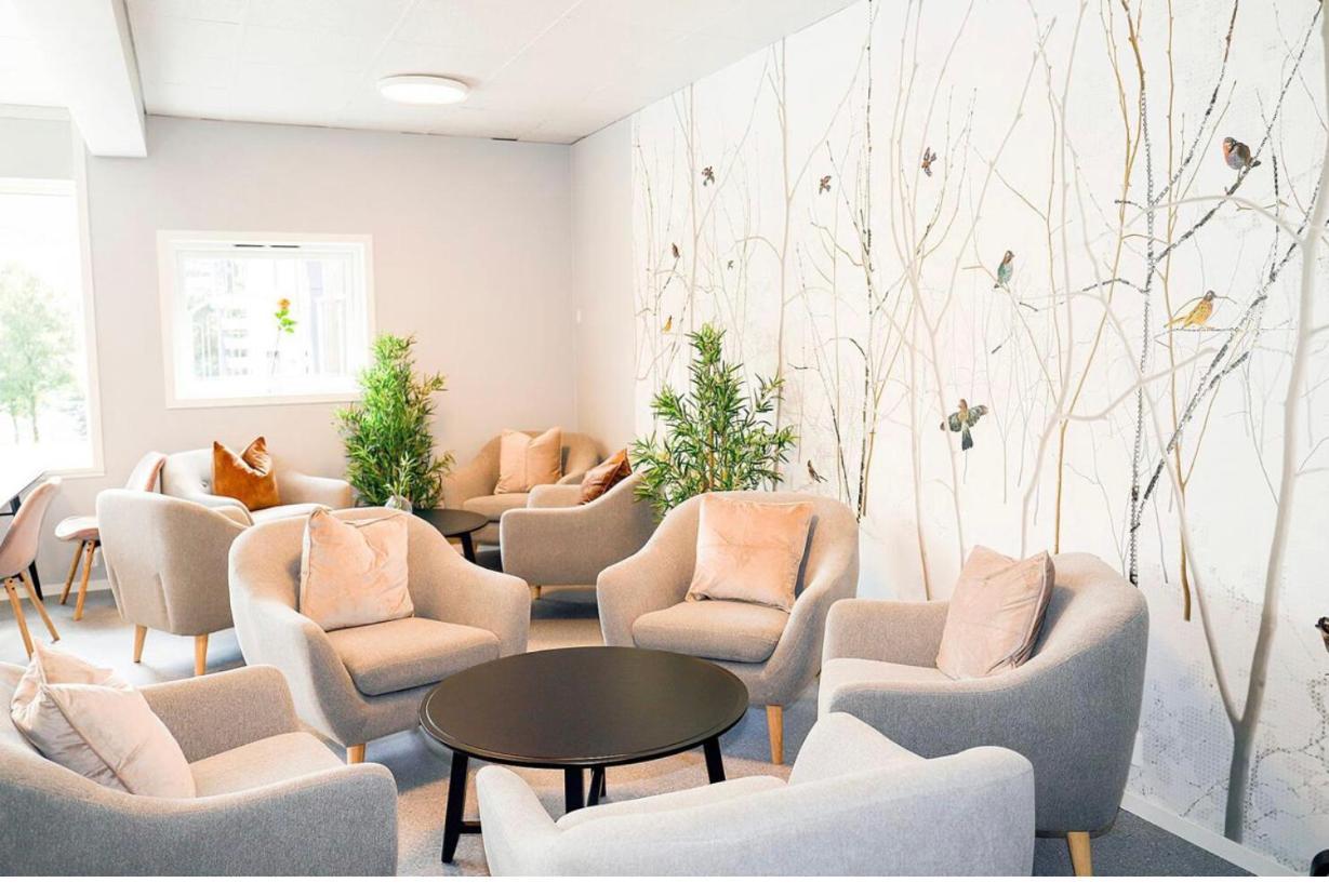 Husnes Sentrum Hotell מראה חיצוני תמונה
